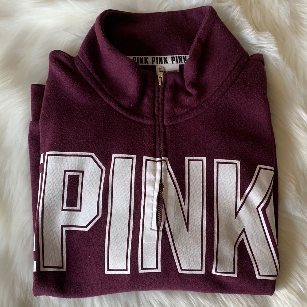 Victoria’s Secret pull over sweater 3/4 zip